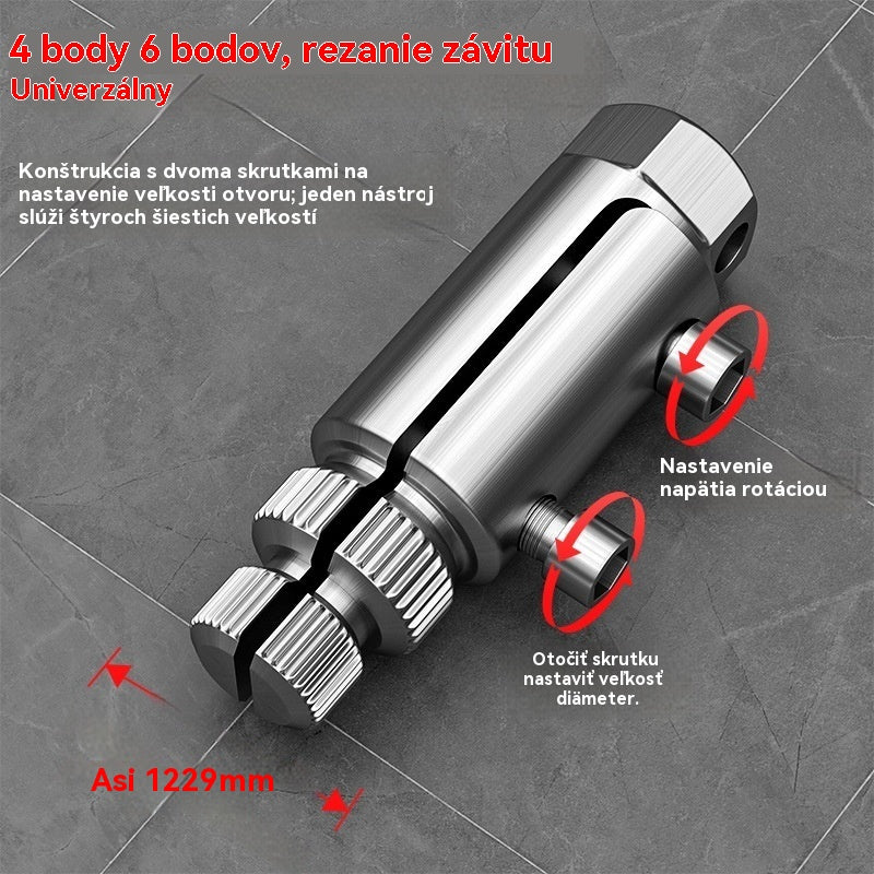 🔥【Kúpte 1 a získajte 1 zadarmo】Odstraňovač pretrhnutých závitov pre rohový ventilový kohútik, univerzálny kohútik