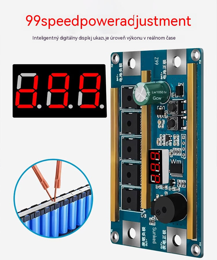 🔥🔋 Prenosný ovládací panel pre bodové zváranie Z99 | Vstavané zváracie pero