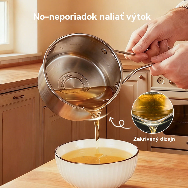 🍢🍖🍗Nerezový gril na panvicu-Môže sa vyprážať