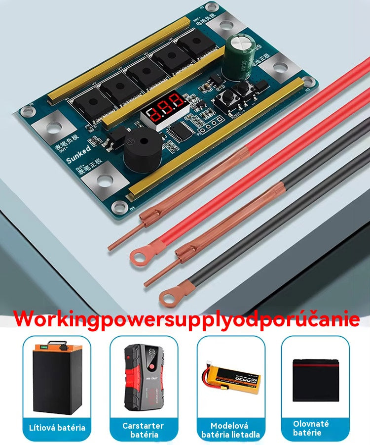 🔥🔋 Prenosný ovládací panel pre bodové zváranie Z99 | Vstavané zváracie pero